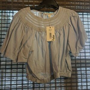 Chelsea & Violet Gray Dawn Blouse